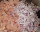 A picture of step 1 of CHICKEN WONTONS RESTAURANT STYLE ♥️.
