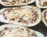 Foto del paso 4 de la receta: Berenjenas rellenas de verduras y atún