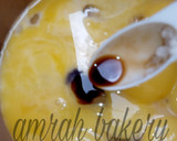 A picture of step 3 of My zebra cake.