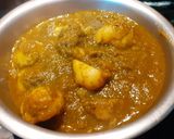 दम आलू पालक की सब्जी(dum aloo palak ki sabzi recipe in hindi) रेसिपी चरण 5 फोटो