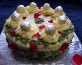A picture of step 13 of #Shivratri    Fast (vrat)Rasmalai cake.