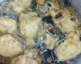 A picture of step 3 of Idombolo nosu dumplings without yeast.