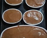 Foto langkah ke 8 dari resep Caramel Custard Chocolate Cotton Cake.