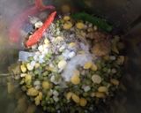 A picture of step 1 of Multigrain Chila.