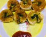A picture of step 20 of Bread pinwheels with cheese.