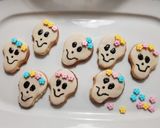 Foto del paso 6 de la receta: Galletitas calavera Catrina