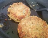A picture of step 9 of Home made veggie and meat burgers.