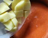 Foto del paso 1 de la receta: Papitas en salsa con carne