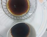 A picture of step 5 of Custard Mango caramel pudding.