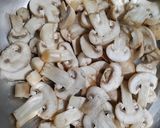 A picture of step 1 of Mushroom Toast.