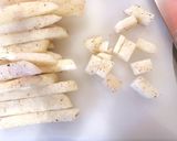 Foto del paso 8 de la receta: Puré de jícama y rollitos de res con queso Philadelphia