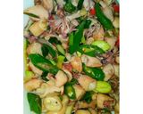Foto langkah ke 3 dari resep Tumis cumi sotong *NO-MSG*.