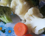 Foto del paso 1 de la receta: Verduras salteadas con jamón