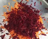 A picture of step 2 of Nourishing and Colourful Beetroot Gajar Pulav.