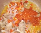 A picture of step 2 of Jollof Macaroni 2.