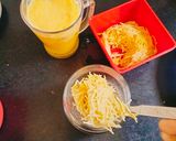 A picture of step 3 of Muskmelon falooda 😋 Summer special Drink 🍷 falooda 😋.