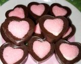 Foto langkah ke 9 dari resep Coklat yupi love #StepByStep #RabuBaru.