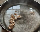 A picture of step 1 of Crispy Yam fritters suranche chaap veg crispy Yam fish fry.