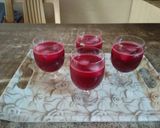 A picture of step 6 of Beet root shikanji.