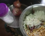 A picture of step 5 of Millets pongal vada.