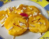 A picture of step 7 of Stuffed Mango Ice cream Kulfi.