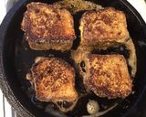 A picture of step 4 of California Farm Rose Hip Syrup French Toast.