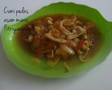 Foto langkah ke 3 dari resep Cumi pedas Asam Manis.