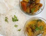 Aubergine with potato & lentils (Aalu Baigan dal) #mommasrecipe recipe step 4 photo