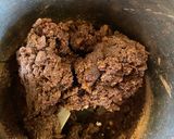 A picture of step 2 of Raw Chocolate Fudge Balls.