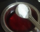 A picture of step 2 of Rose sharbat.