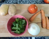 Foto del paso 1 de la receta: Sopa de verduras 🍃