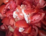 Foto del paso 2 de la receta: Salmorejo con toquecito 🍅