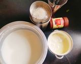 A picture of step 1 of Chocolate Lassi ❤️❤️😘😋.