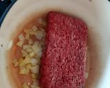 A picture of step 1 of My Minced Beef Hotpot 🤗.