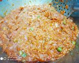 A picture of step 6 of Peas bharta.
