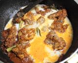 A picture of step 6 of Thai Panang Chicken Curry.