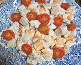 Foto del paso 2 de la receta: Ceviche de lubina y langostinos