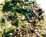 A picture of step 3 of Sprouted Moong Dhokla.