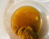 A picture of step 2 of Piyaz Karela.