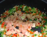 Foto del paso 3 de la receta: Paella con mariscos y pollo