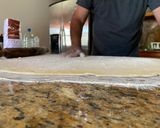 A picture of step 3 of Homemade Tallarines.