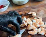 A picture of step 4 of Vietnamese Spring Rolls (Shrimp & Grilled Pork).