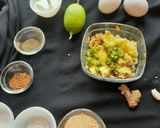 A picture of step 3 of Kusum Kabiraji Eggyolk Kabiraji Cutlet.