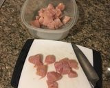 A picture of step 1 of Egg pasta with creamy rose sauce.