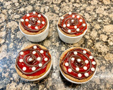 Foto del paso 16 de la receta: Tarta cremosa de chocolate y fresas, “sin gluten”