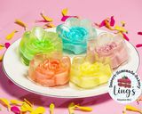 Foto langkah ke 3 dari resep Jelly Pudding Mawar🌹.