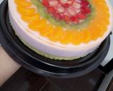 Foto langkah ke 4 dari resep Strawberry Orange Pudding Cake.