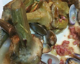 Foto del paso 3 de la receta: Alcachofas con Almejas