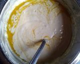 A picture of step 3 of Eggless mini pancake.