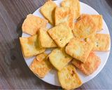 Hình bước làm 1 của món Bún trộn thập cẩm (món chay)